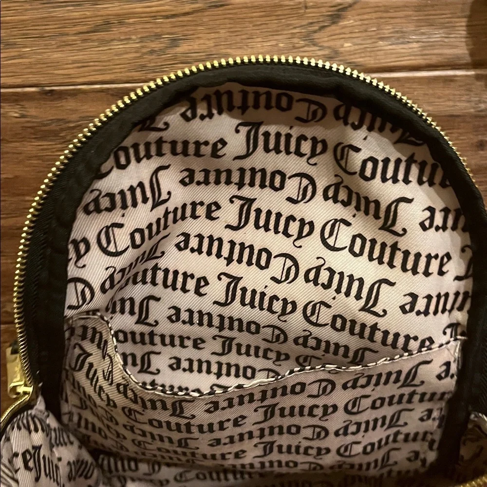 Juicy Couture Black Multi Rose Mini Backpack - Picture 9 of 9